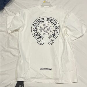White Chrome Hearts T shirt Size M